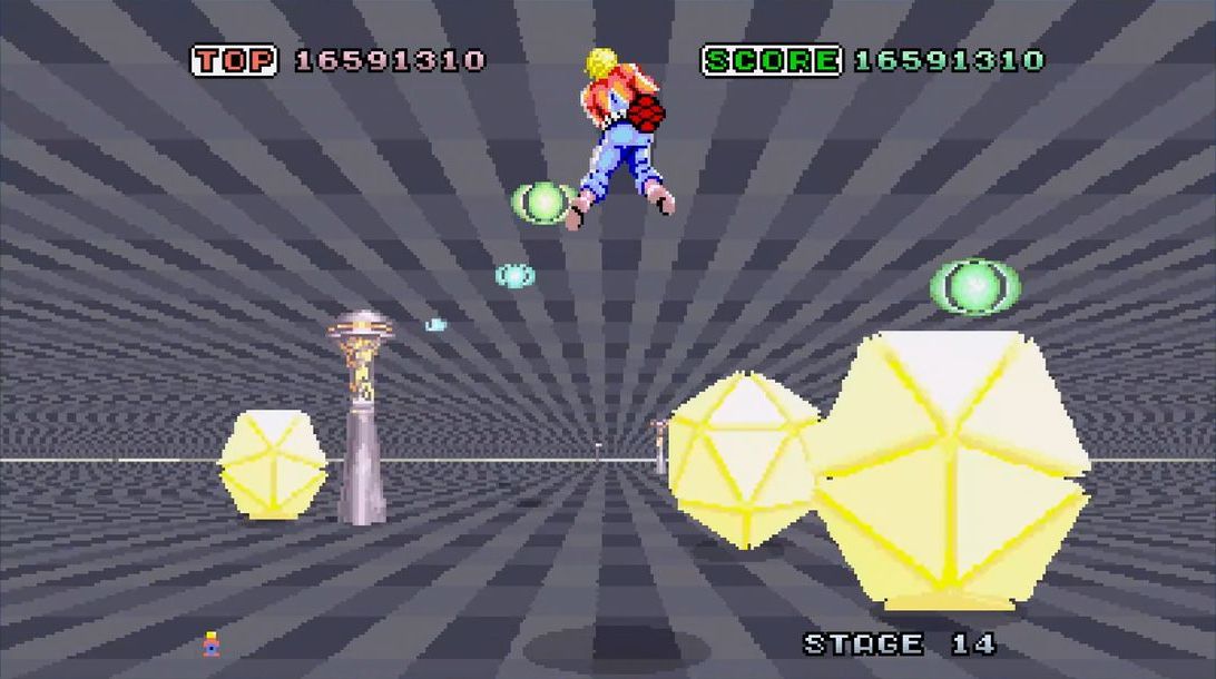 筆者が最も苦しめられた、ステージ14の超速スクロールとビンズビーンのラッシュ攻撃