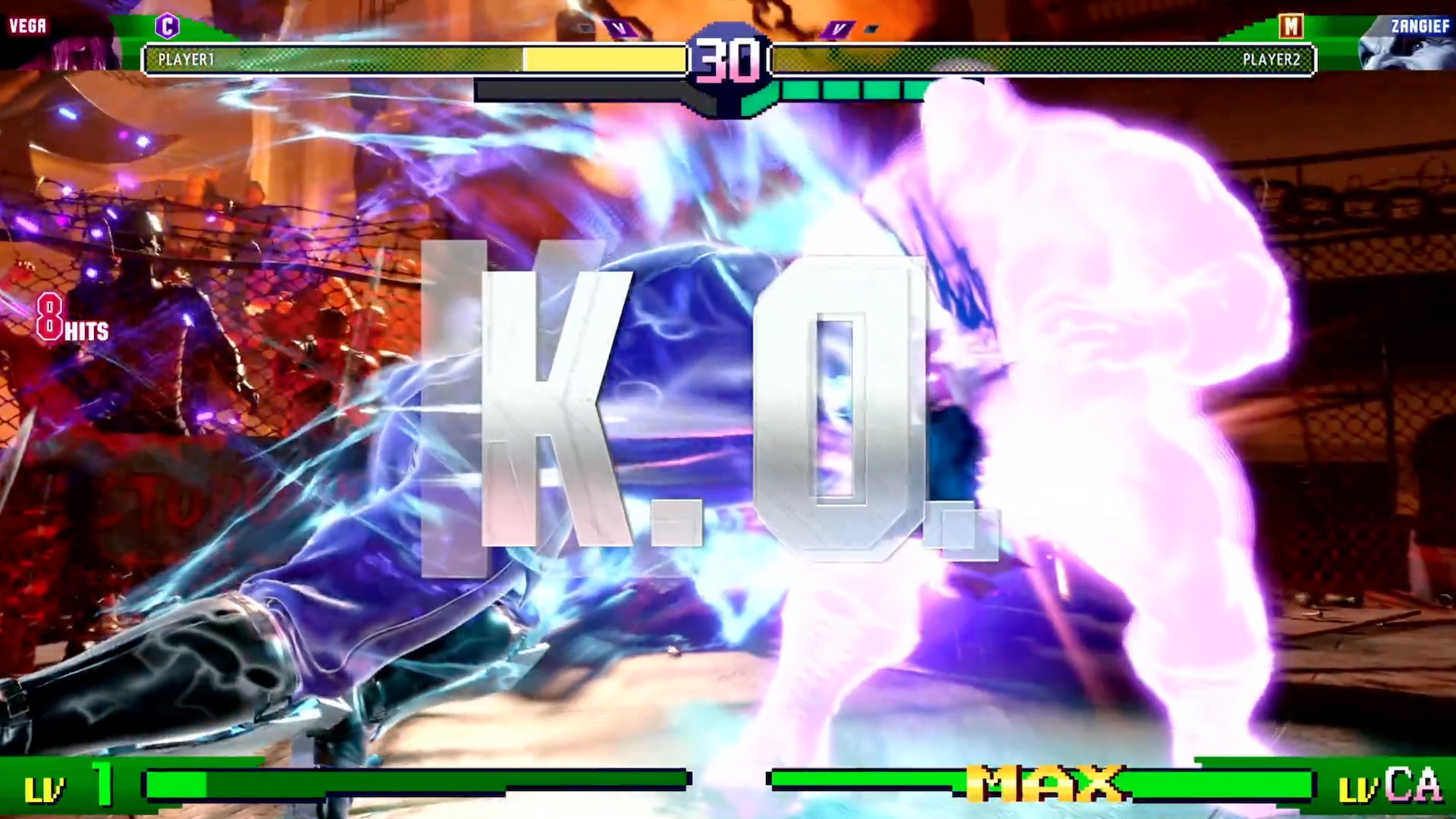 「ストリートファイターZERO3」デザイン