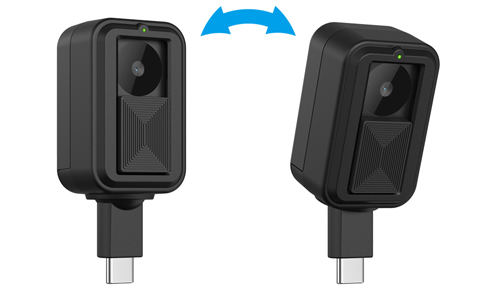 本体は向きを変えられる