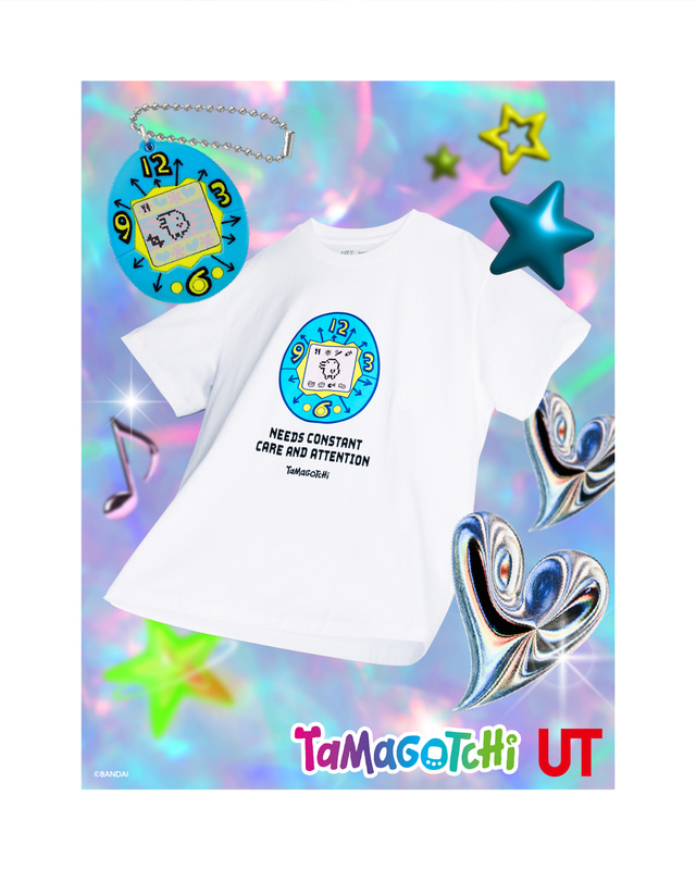 「たまごっち UT/オーバーサイズフィット」（カラー：00 WHITE）