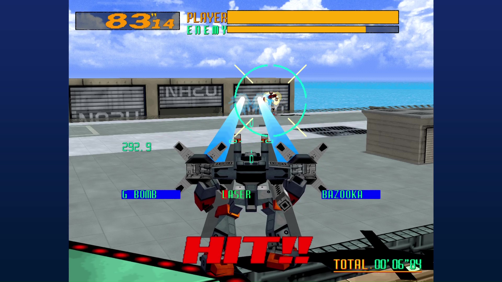 強力無比なレーザーを当てるための読み合いが命だったライデン