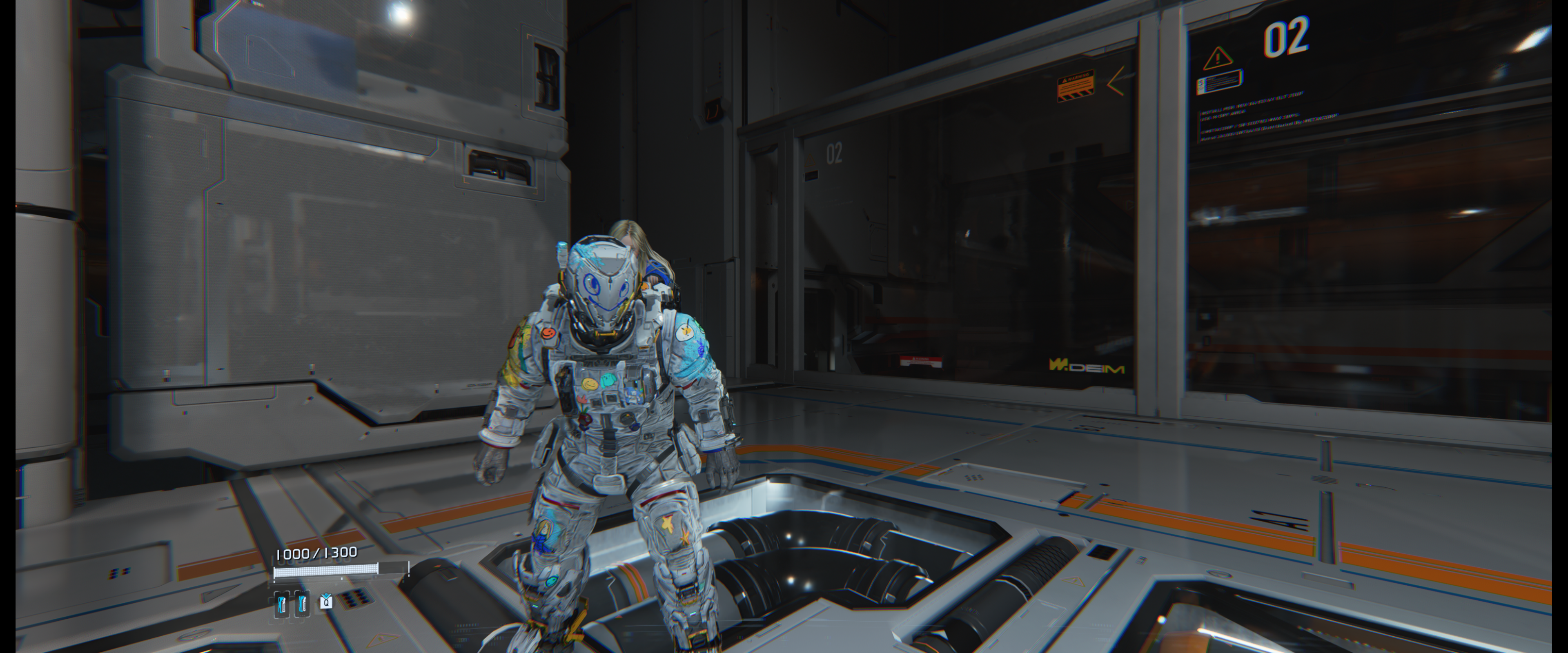 「PRAGMATA SKETCHBOOK」クリア後、2周目から使用できる「落書きスーツ」