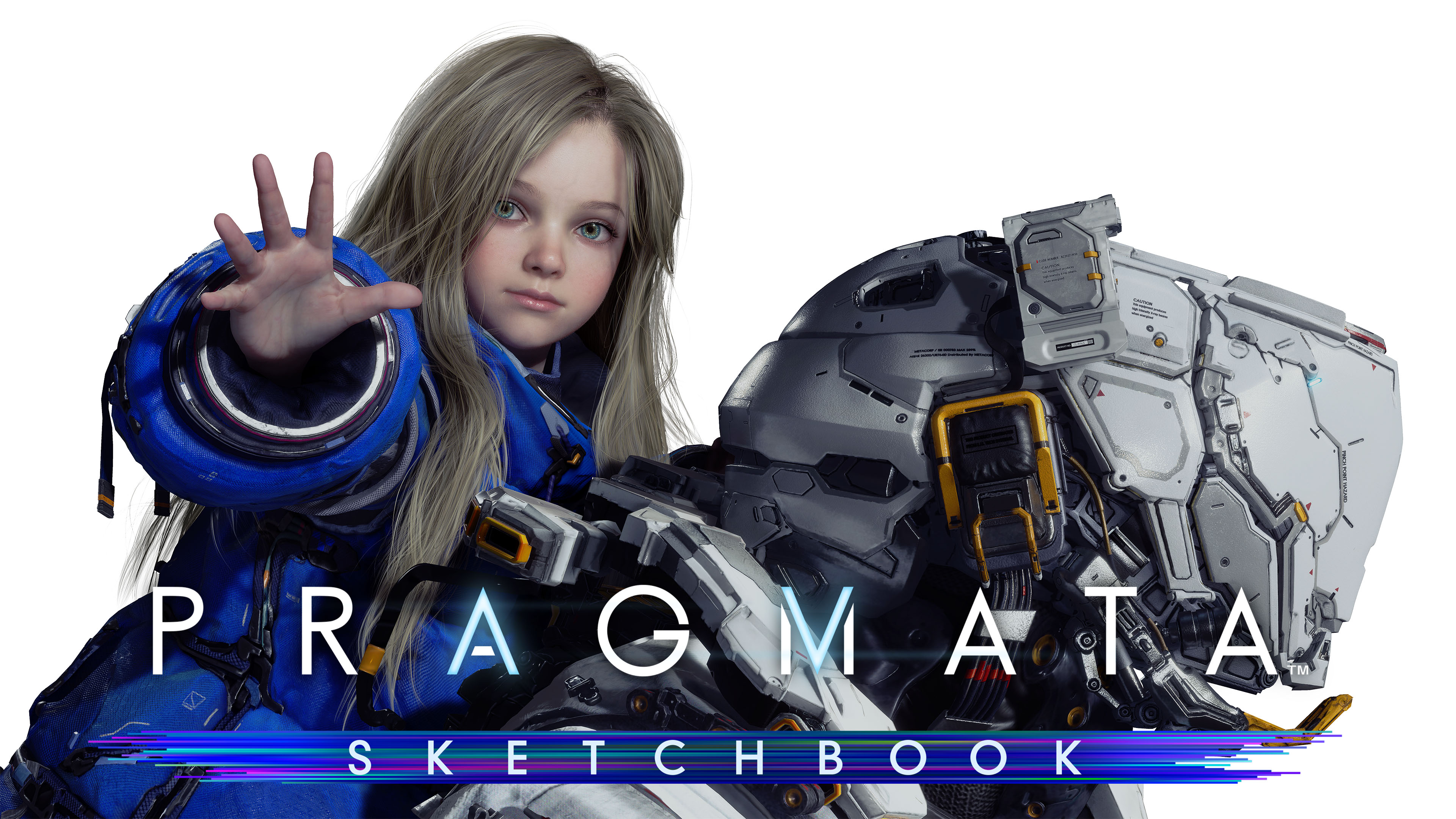PCで先行配信されている体験版「PRAGMATA SKETCHBOOK」