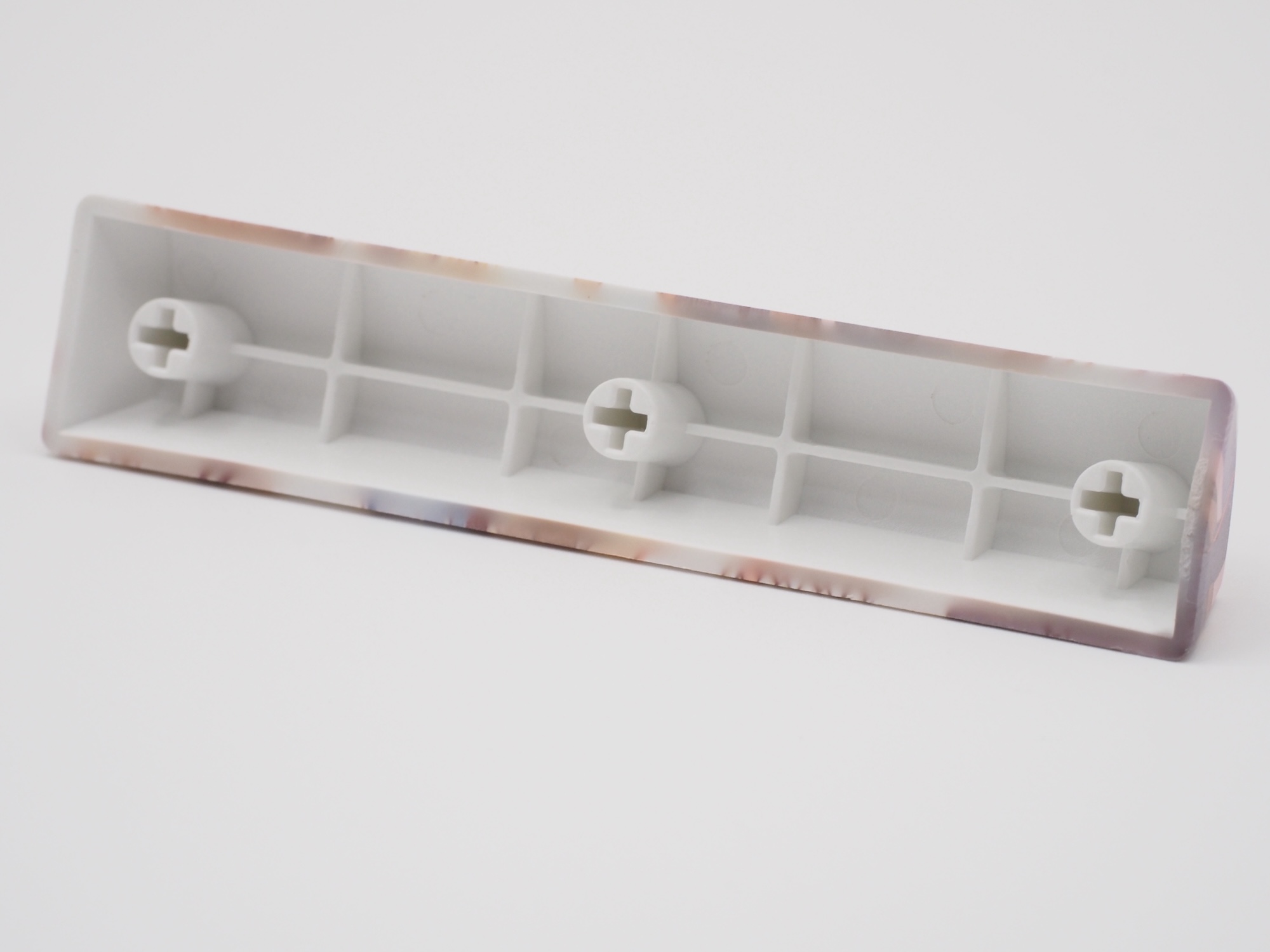 断面を見ると、インクが浸透していることがわかる