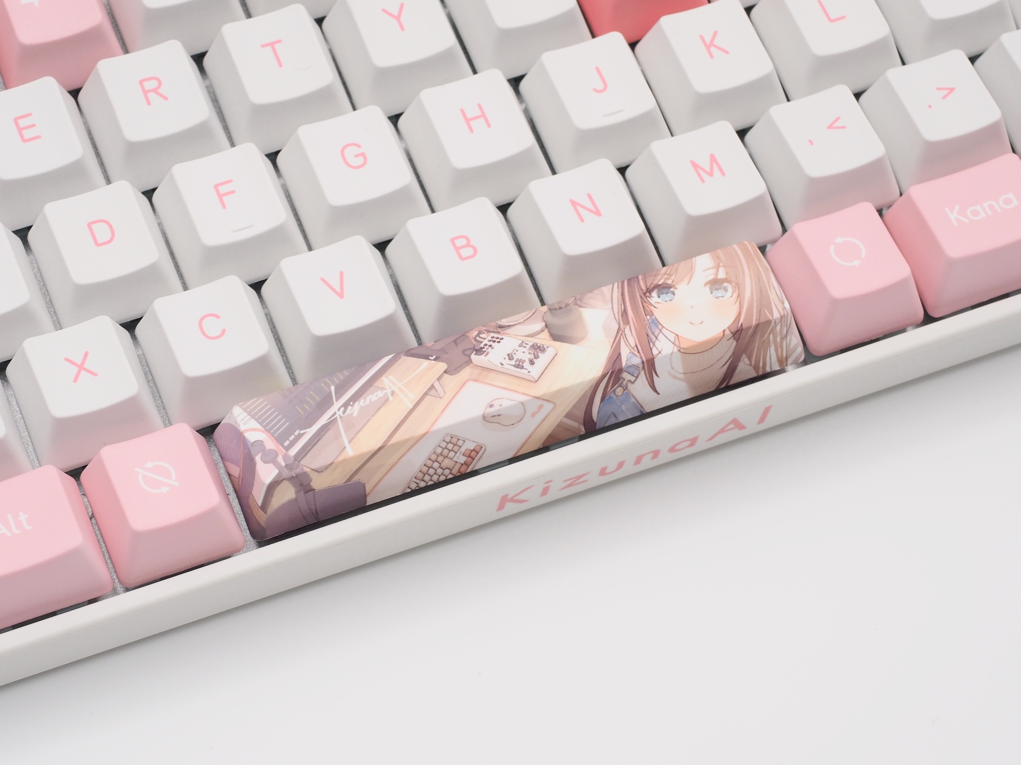 どの角度から見ても楽しめるキーキャップだ