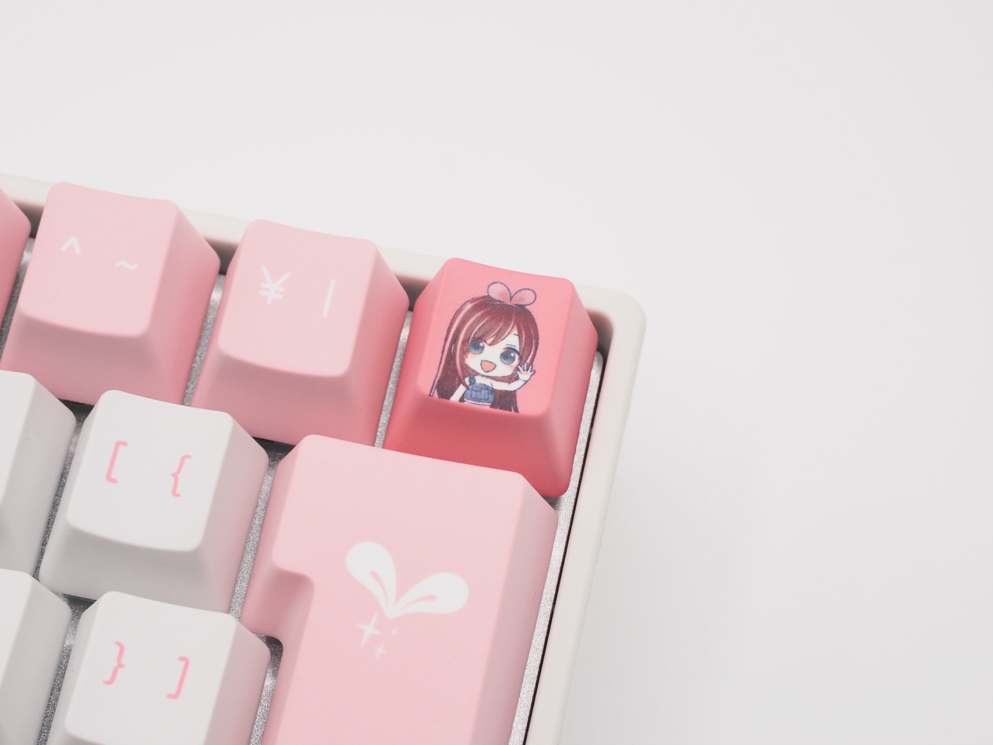 数字キーやDeleteキーにも装着できる