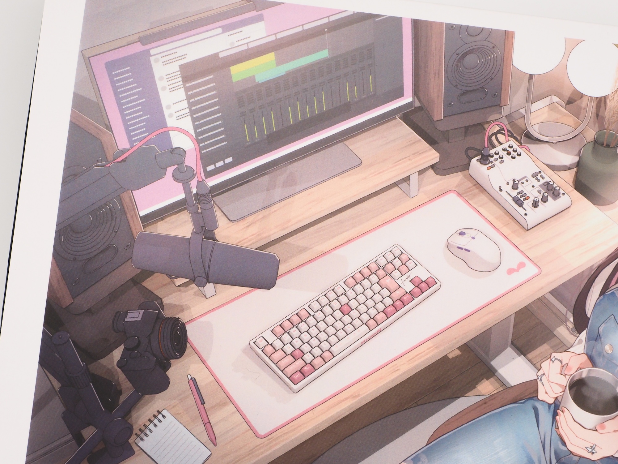 オシャレな配信環境だ