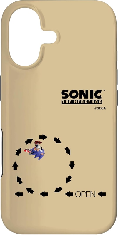 【Amazon MoD POP UPストア記念】ソニック ブラック スマホケース iPhone 17用