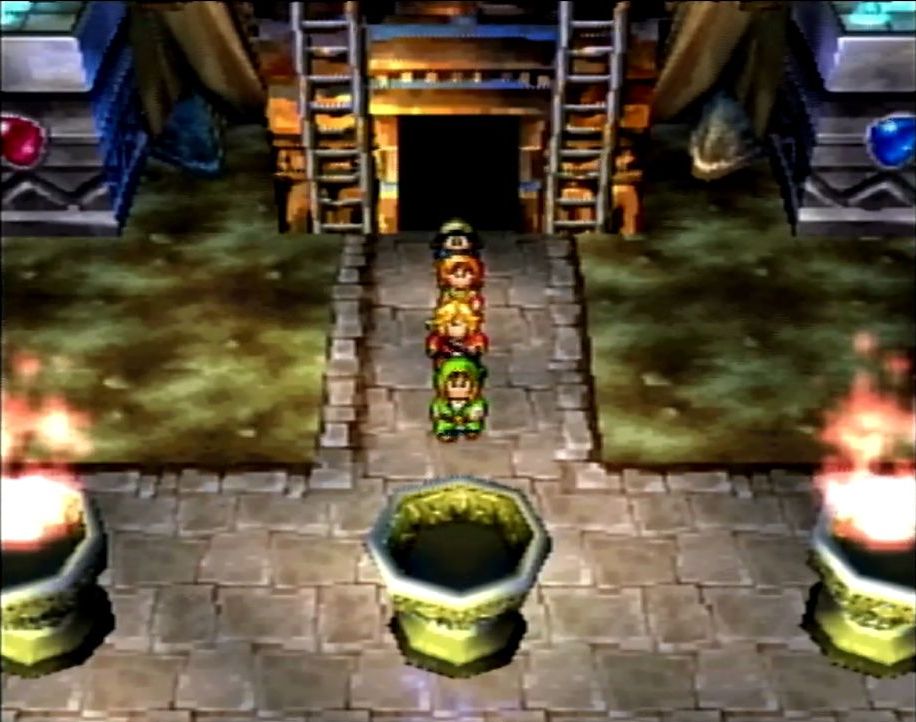 やがて主人公とともに遺跡の謎を解き明かし、謎の神殿へとたどり着くキーファ