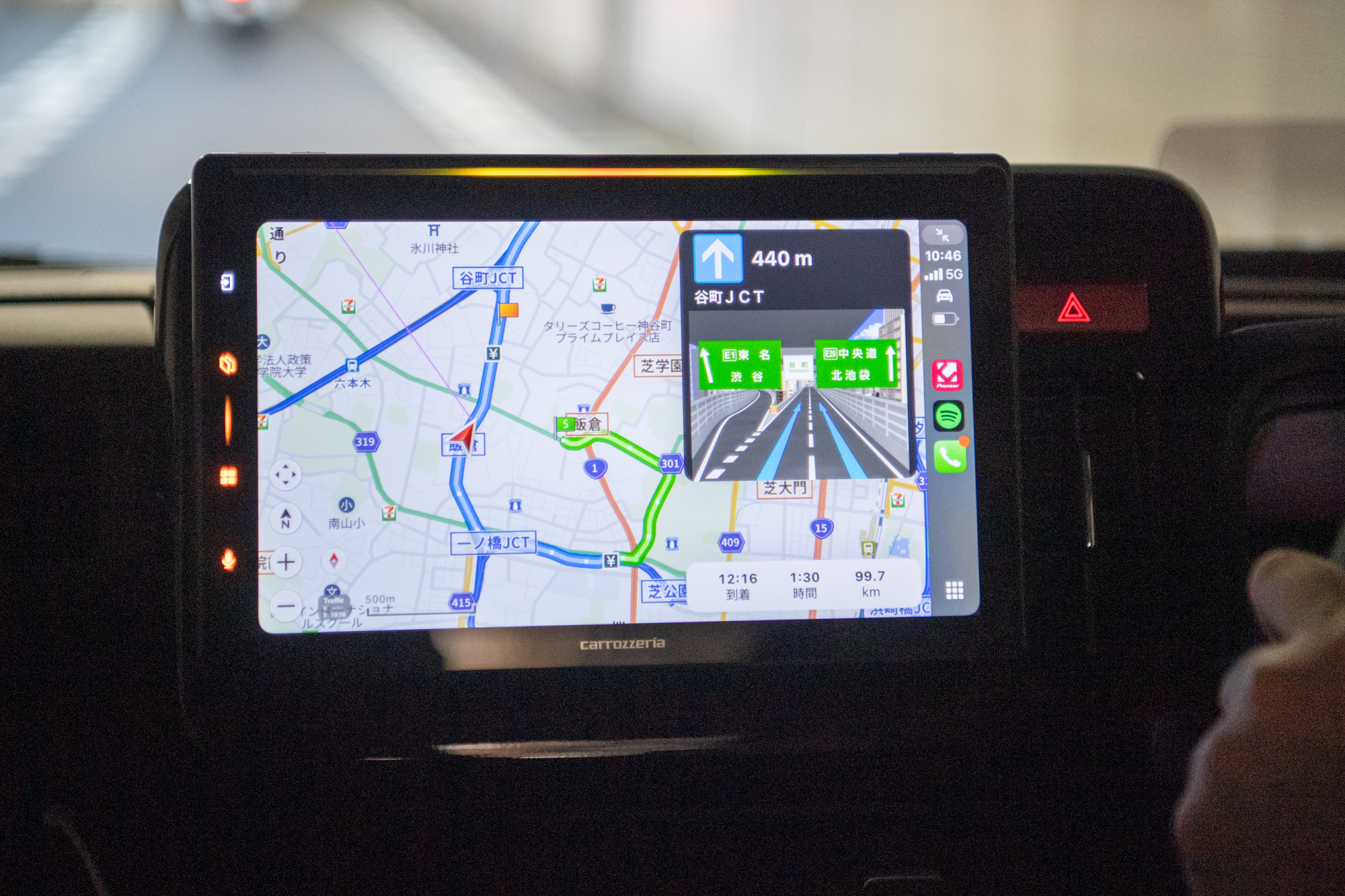 パイオニアのカーナビアプリ「COCCHi」