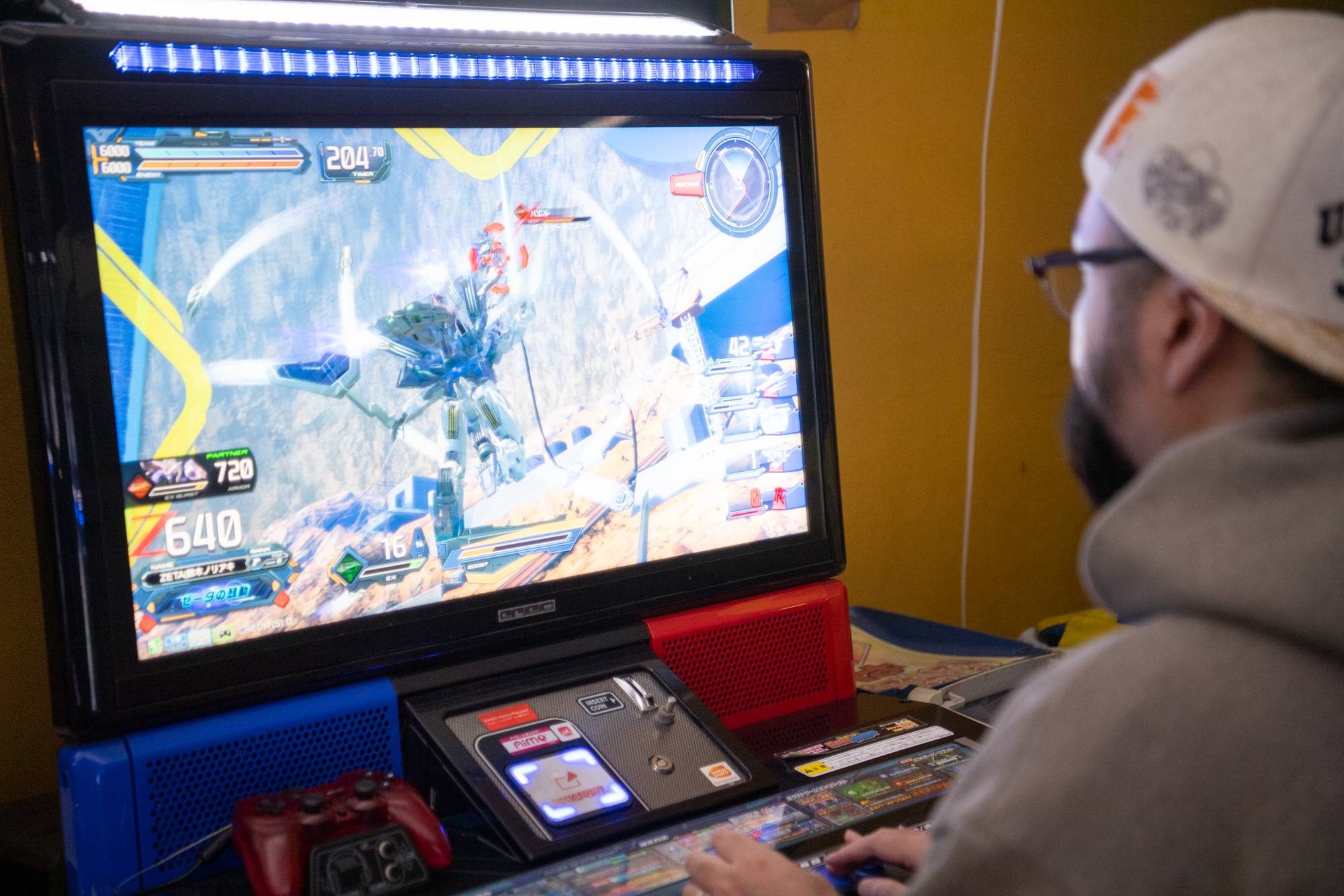 使用機体は「ガンダム・エアリアル(改修型)パーメットスコア・エイト」