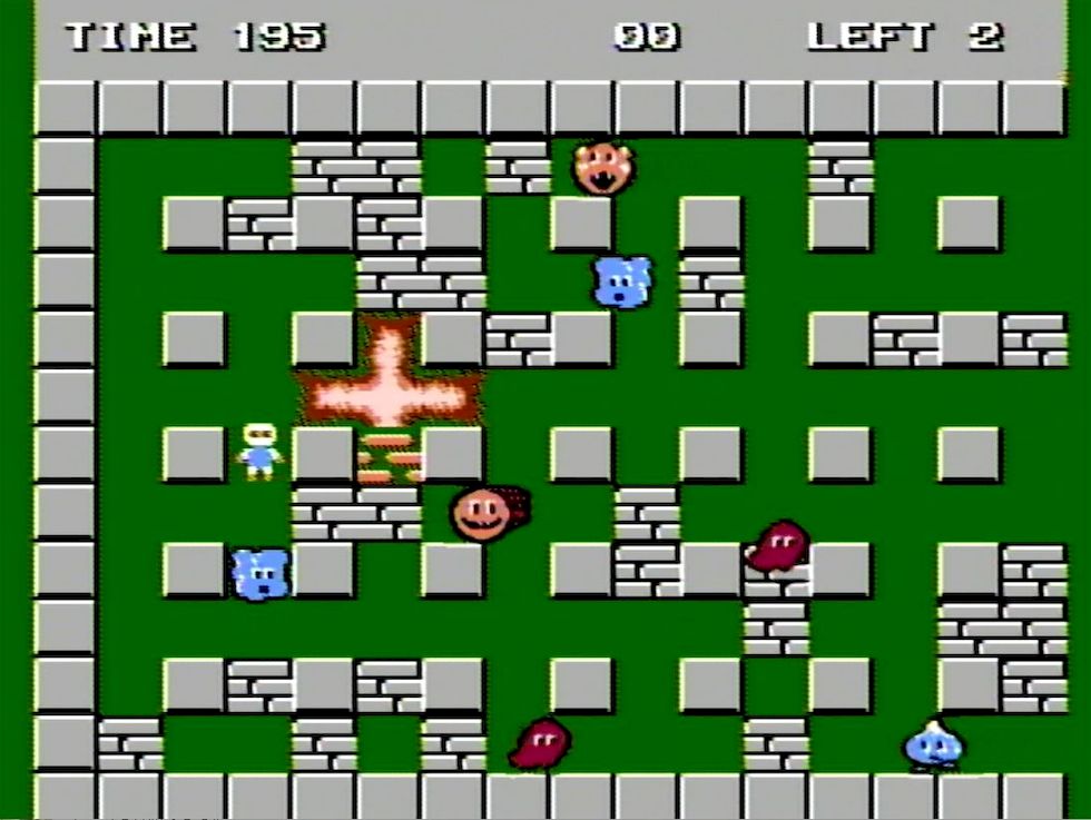 当時、多くの雑誌で紹介された、パスワードを「BABA……」と入力すると遊べるステージ0