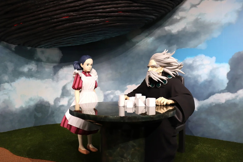 「ジブリのなりきり名場面展」で新たに登場する「君たちはどう生きるか」のコーナー