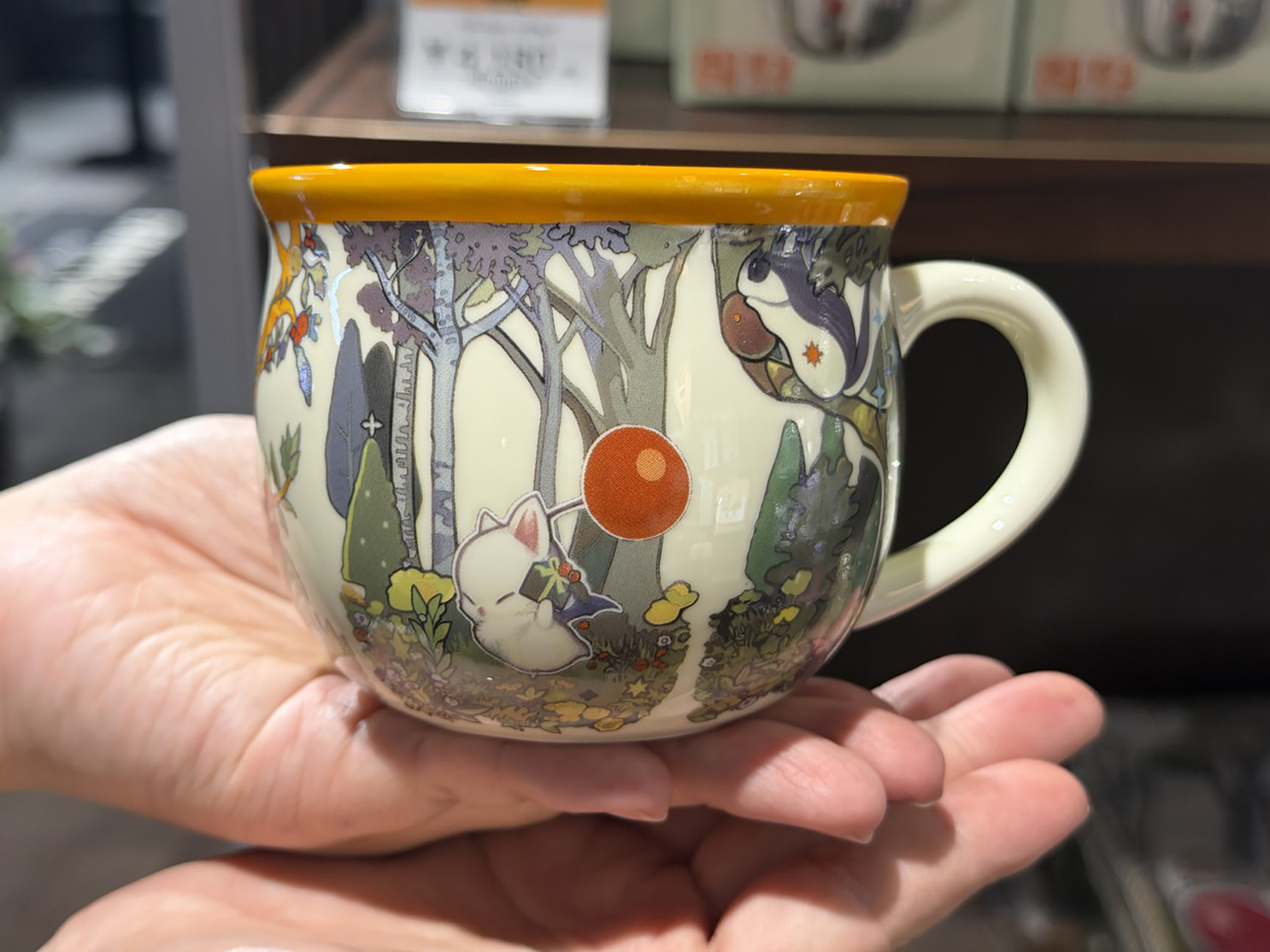 今年の「星芒祭」でゲーム内でもエモートや家具として入手できるスターライトマグカップのグリダニアバージョンが「ファイナルファンタジーXIV スターライト・マグカップ」として登場