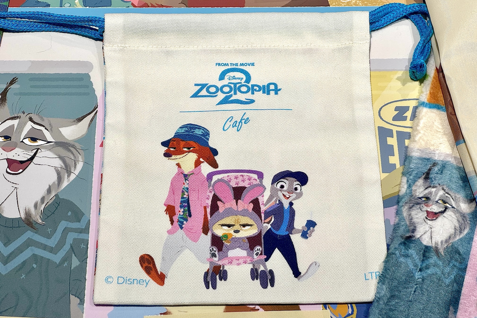 巾着（スカイブルー） 1,540円