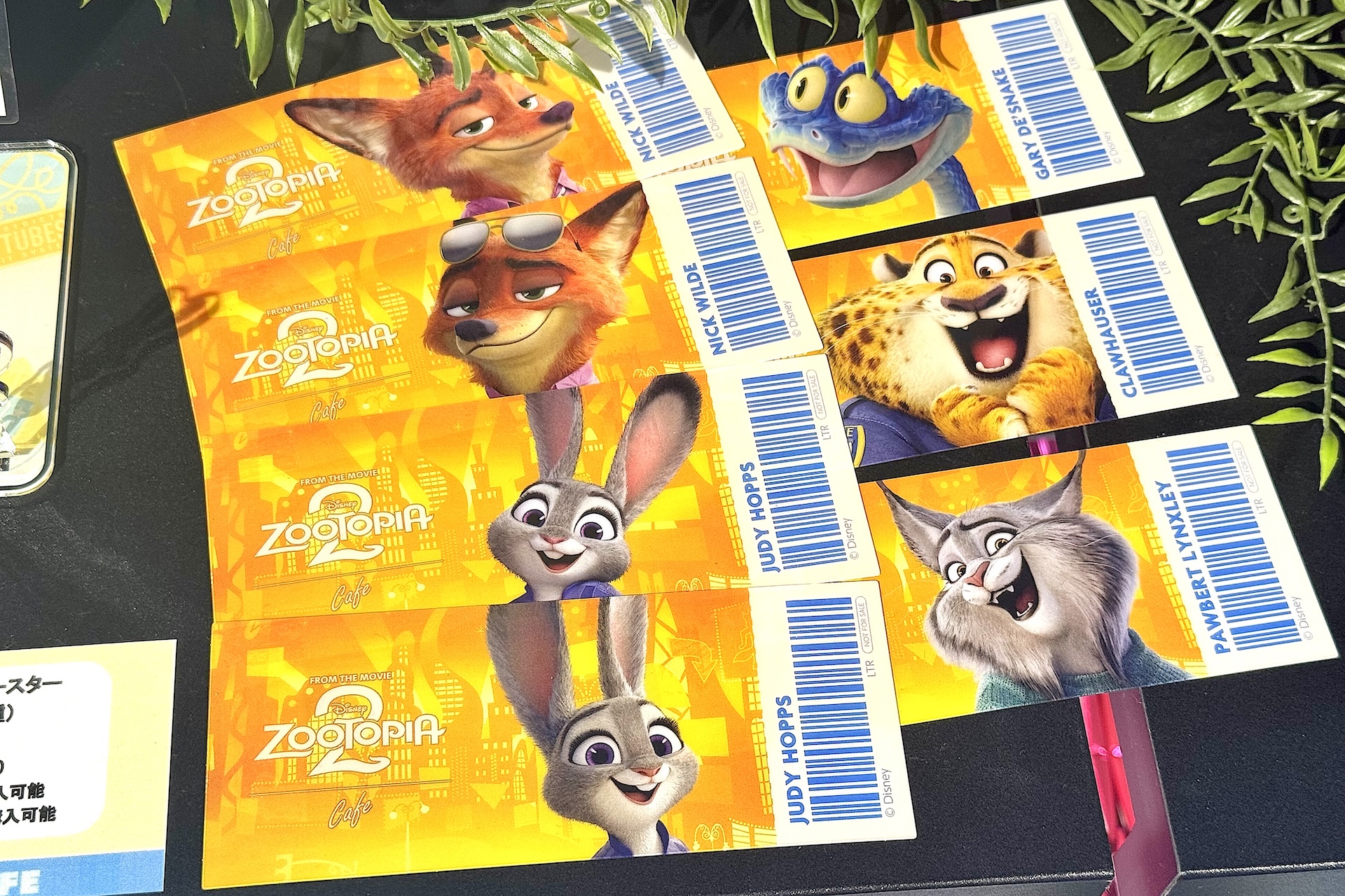 【物販購入特典】オリジナルチケット風クリアカード（全7種）