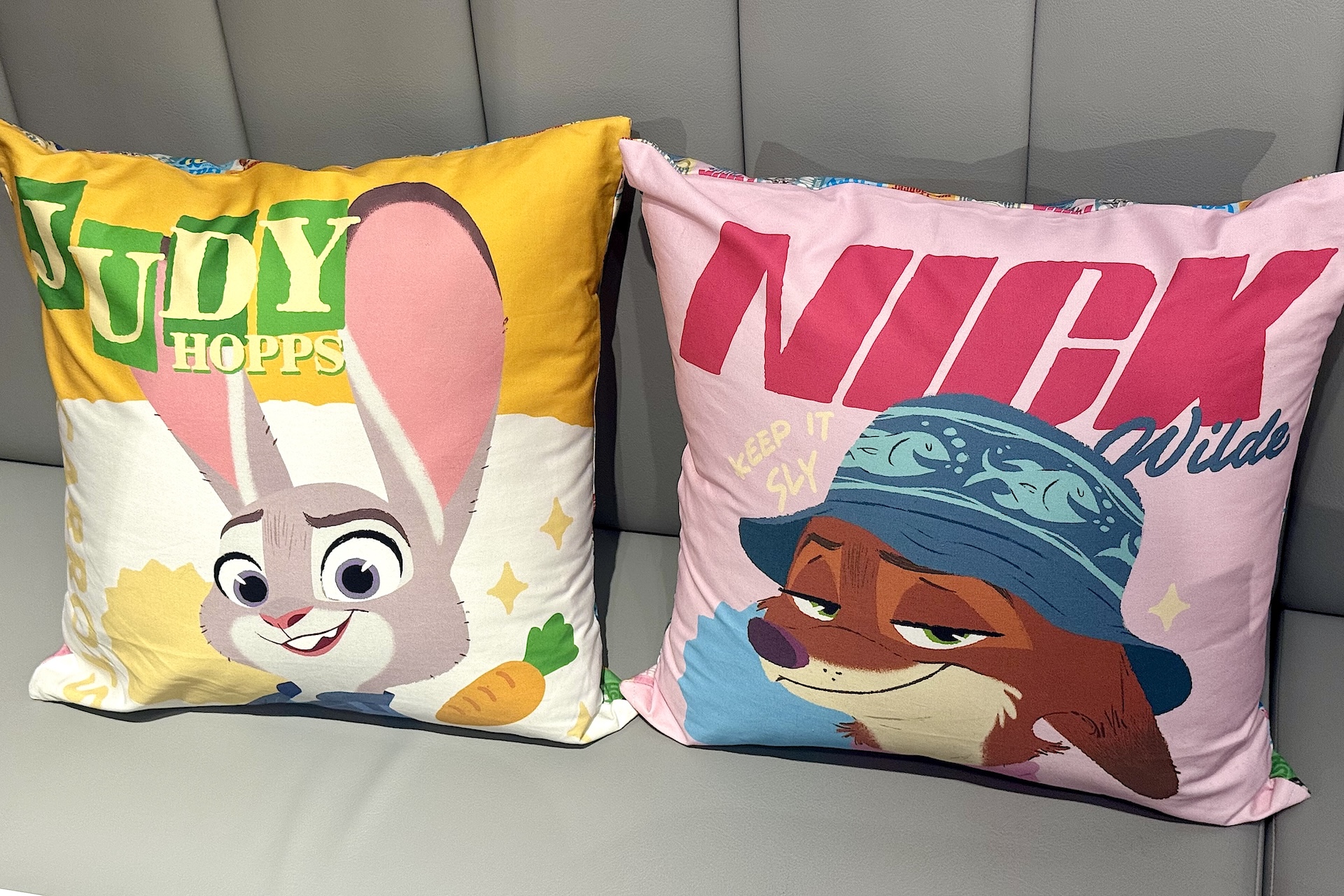 備え付けのクッションもかわいい