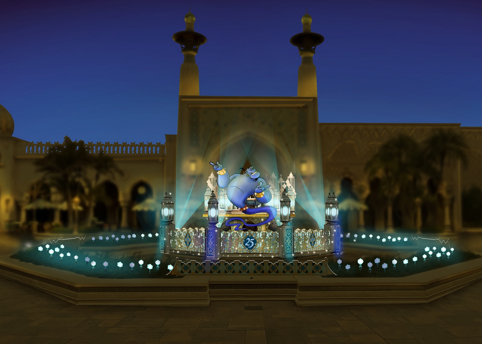 アラビアンコーストの環境演出