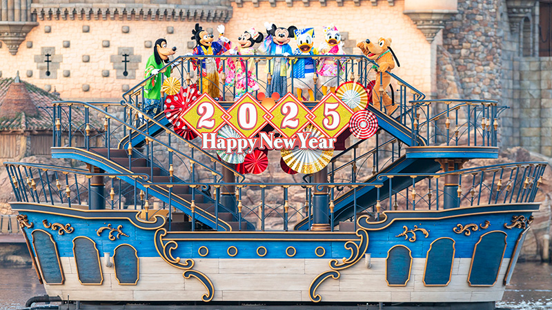 東京ディズニーシーのお正月