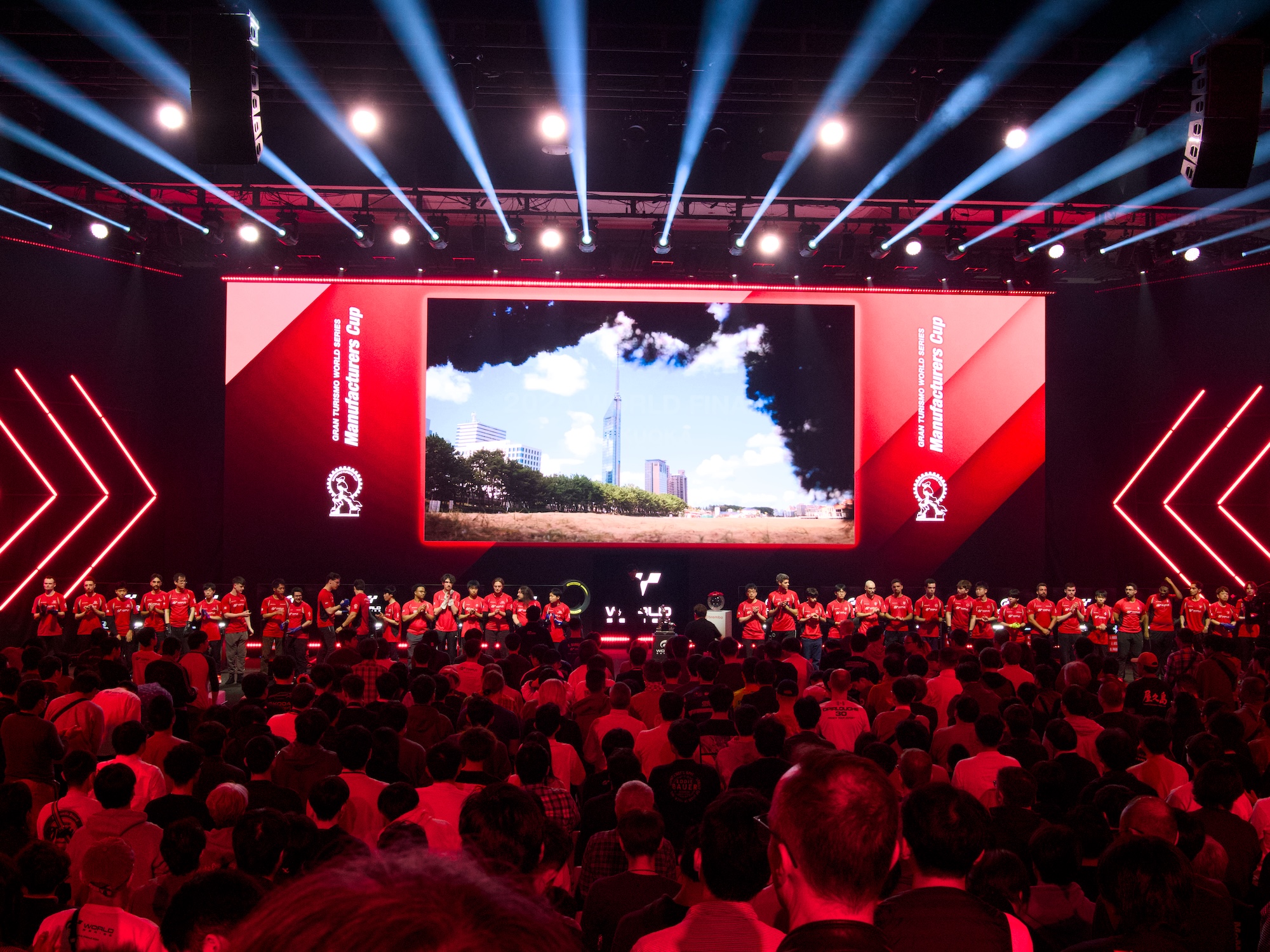 全12チーム・36人が出場する「マニュファクチャラーズカップ」