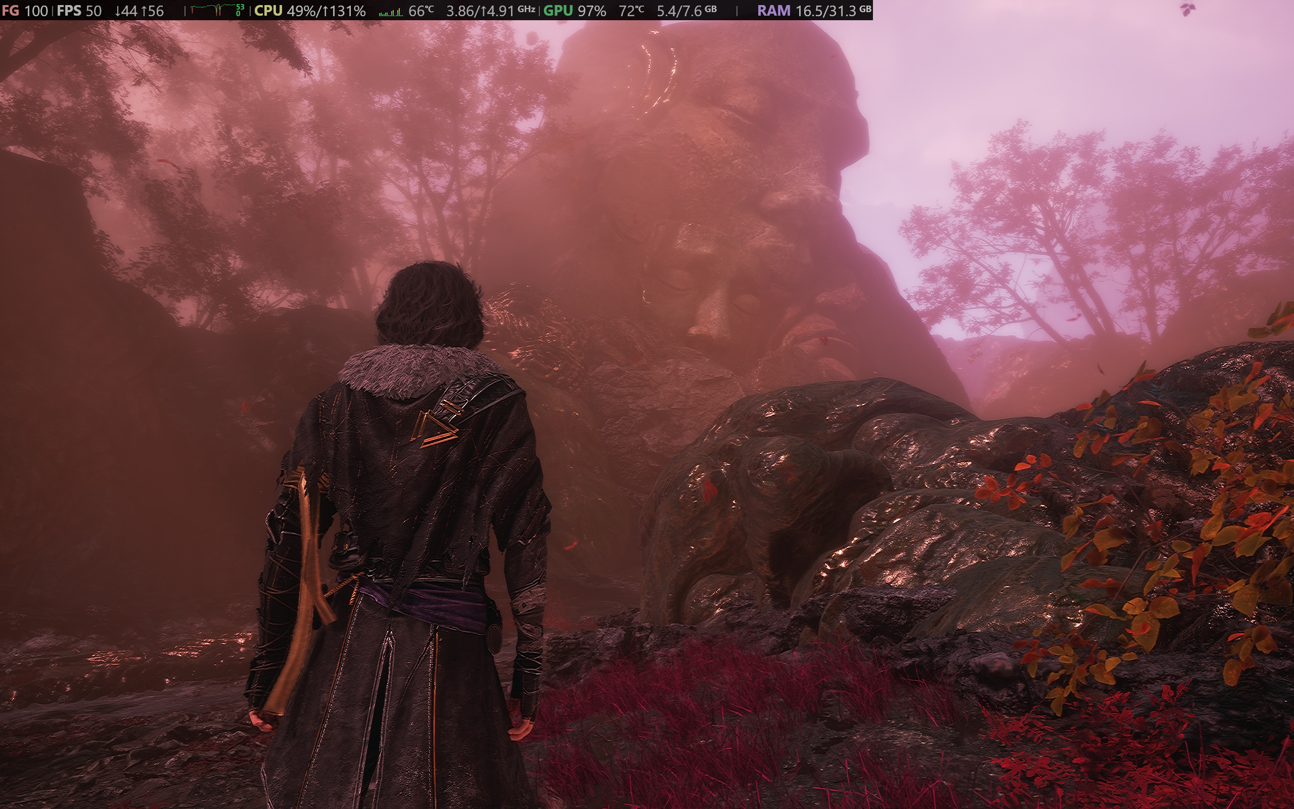 フィールドではおおむね50から60の間で推移していた