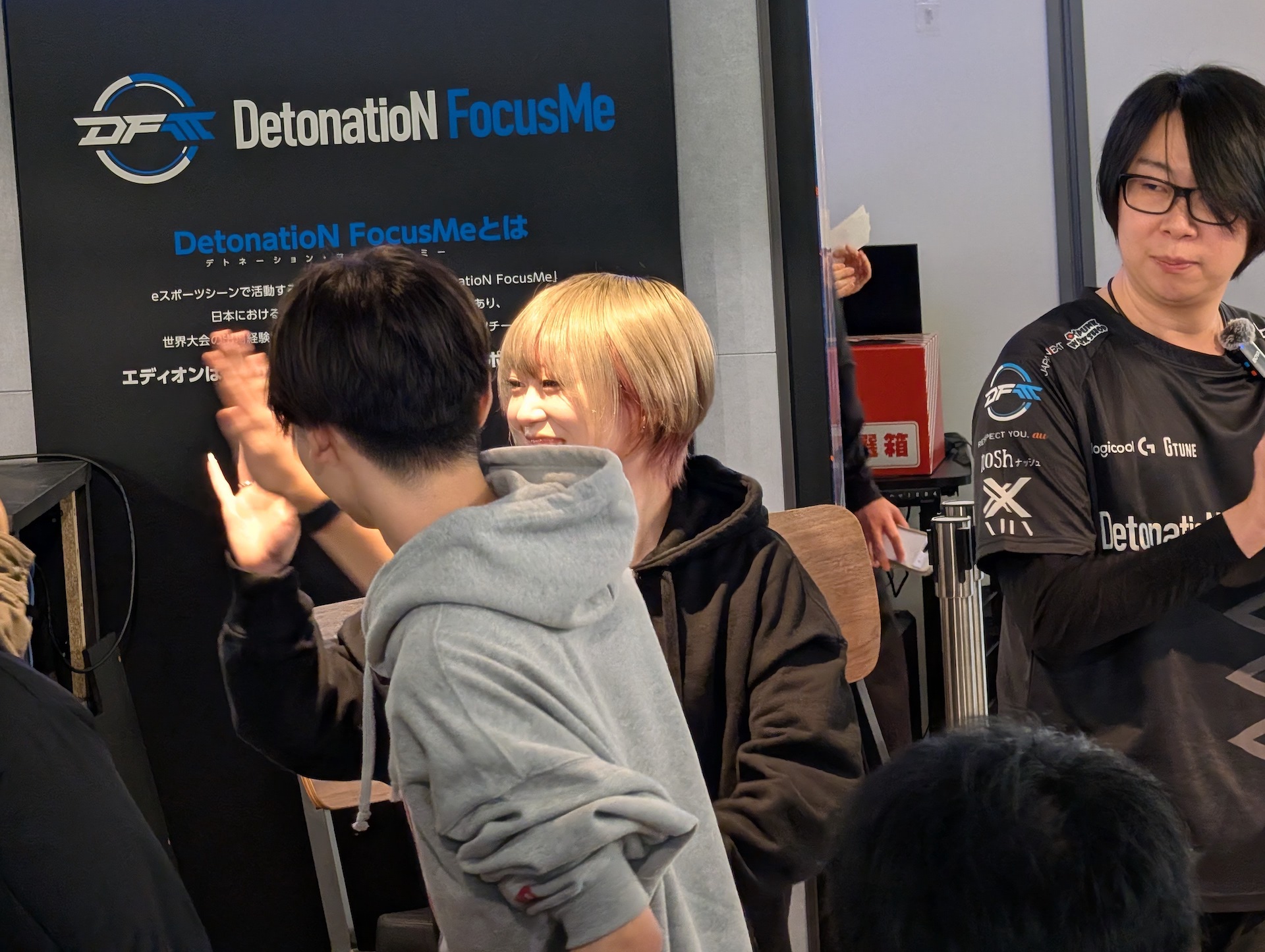 試合終了後、負けたGO1選手が悔しさを滲ませる表情を見せていたのが印象的だった