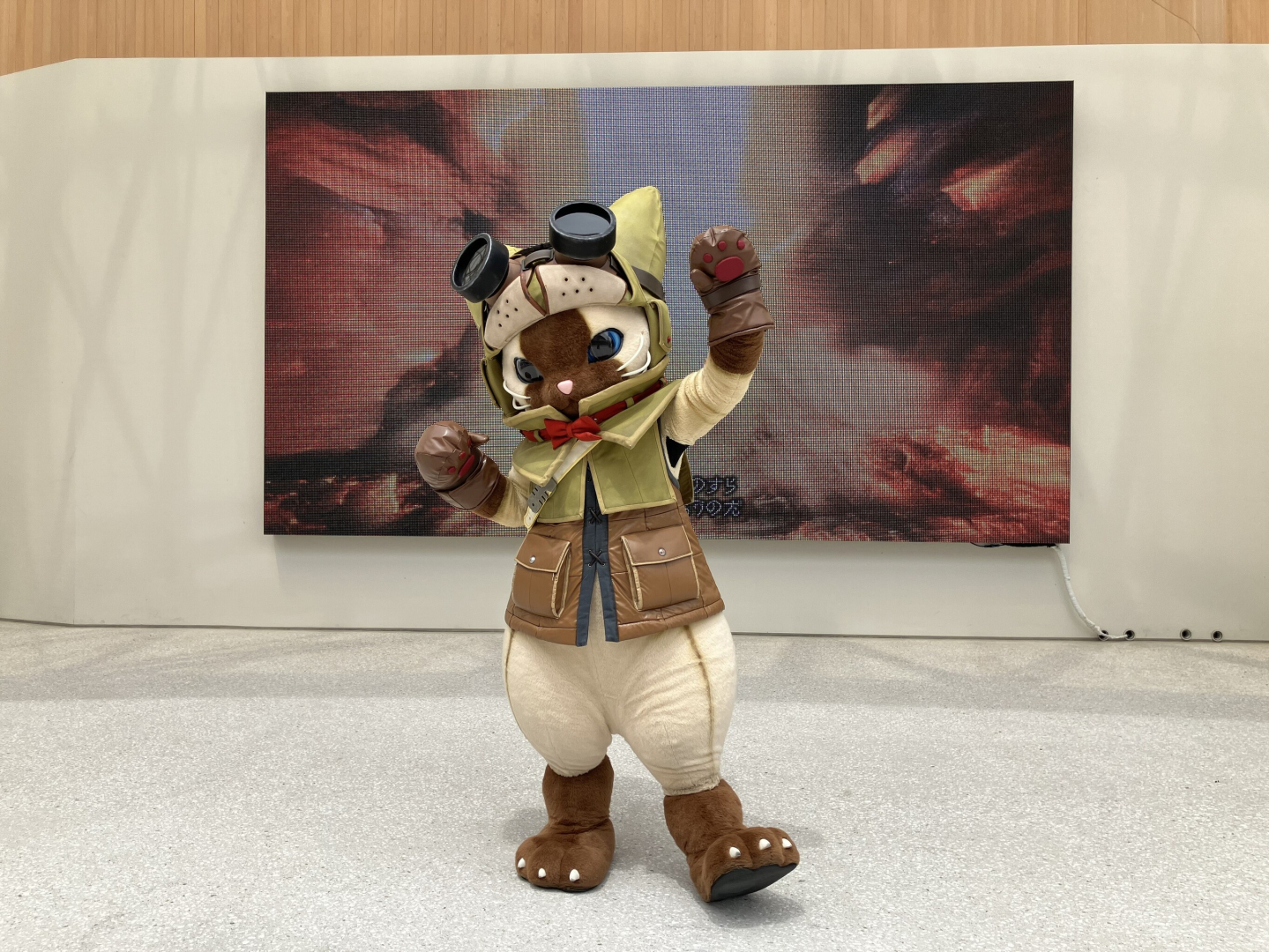 オトモアイルーのグリーンティング