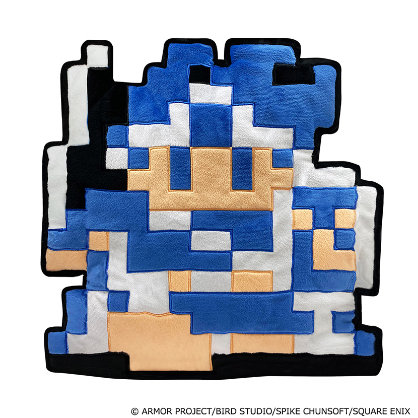 「ドラゴンクエスト III そして伝説へ… ドットぬいぐるみ クッション 勇者」価格：2,970円→1,485円（50％オフ）