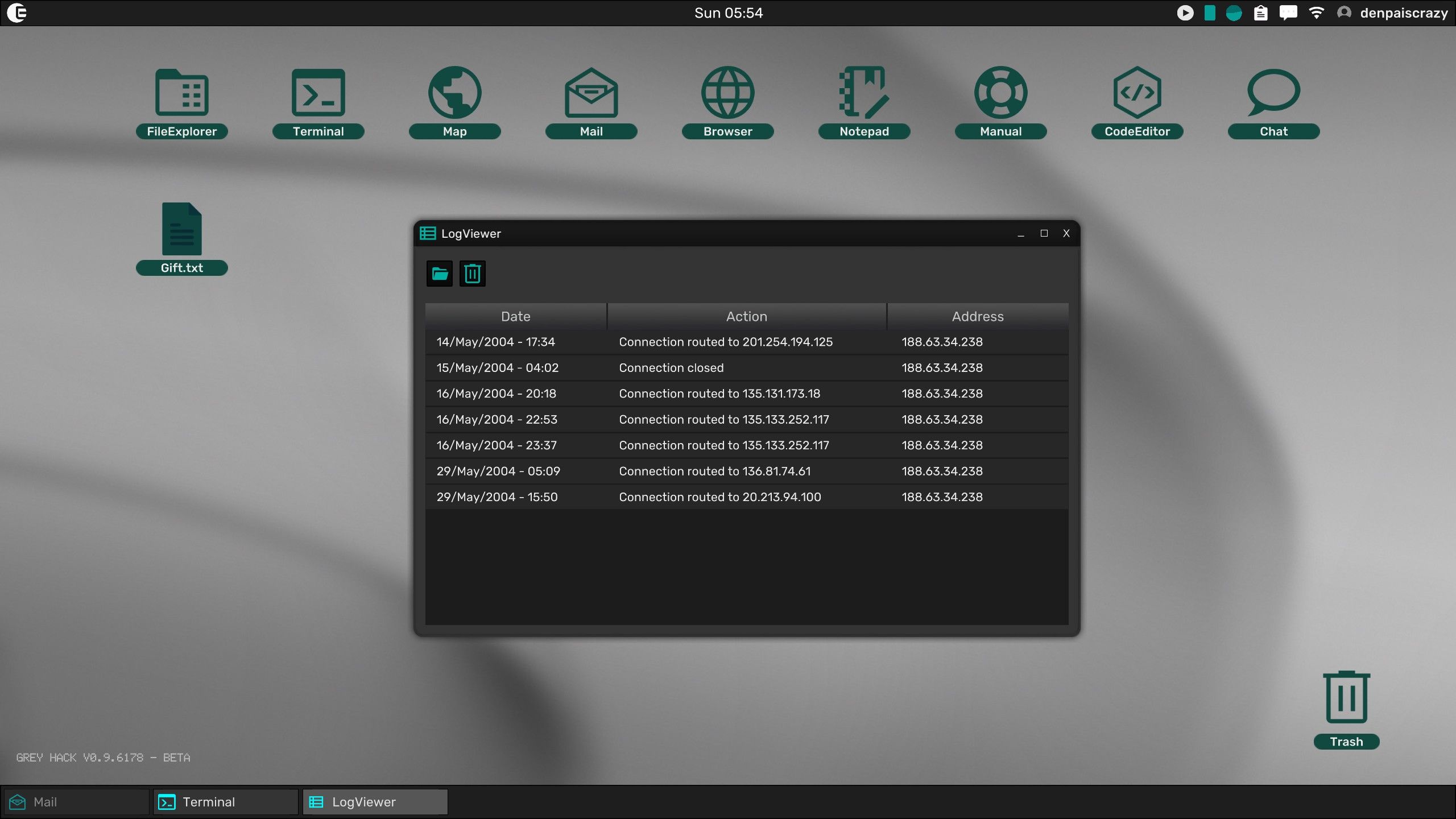 ログを削除するのも大切だ