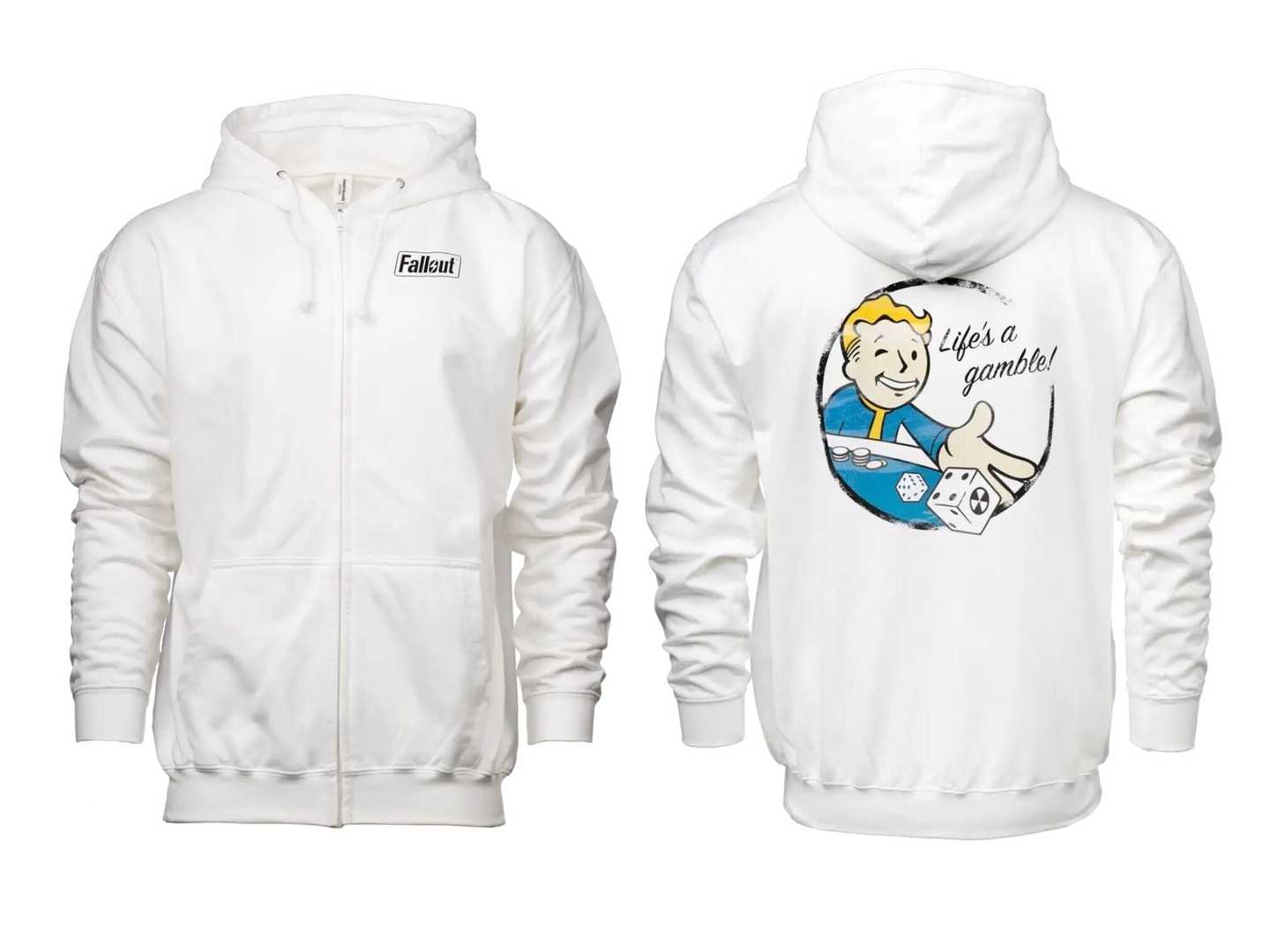 「Fallout ジップアップパーカー（Gamble）M/L/XLサイズ」11,000円