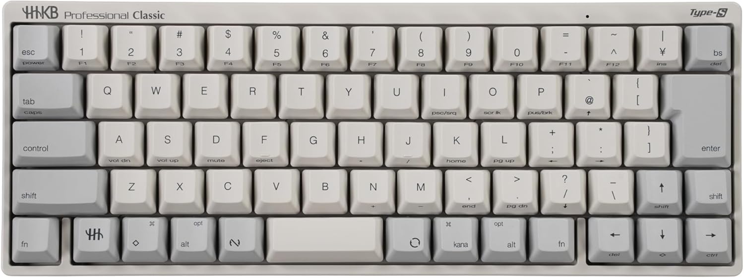 PFU キーボード HHKB Professional Classic Type-S 日本語配列/白
