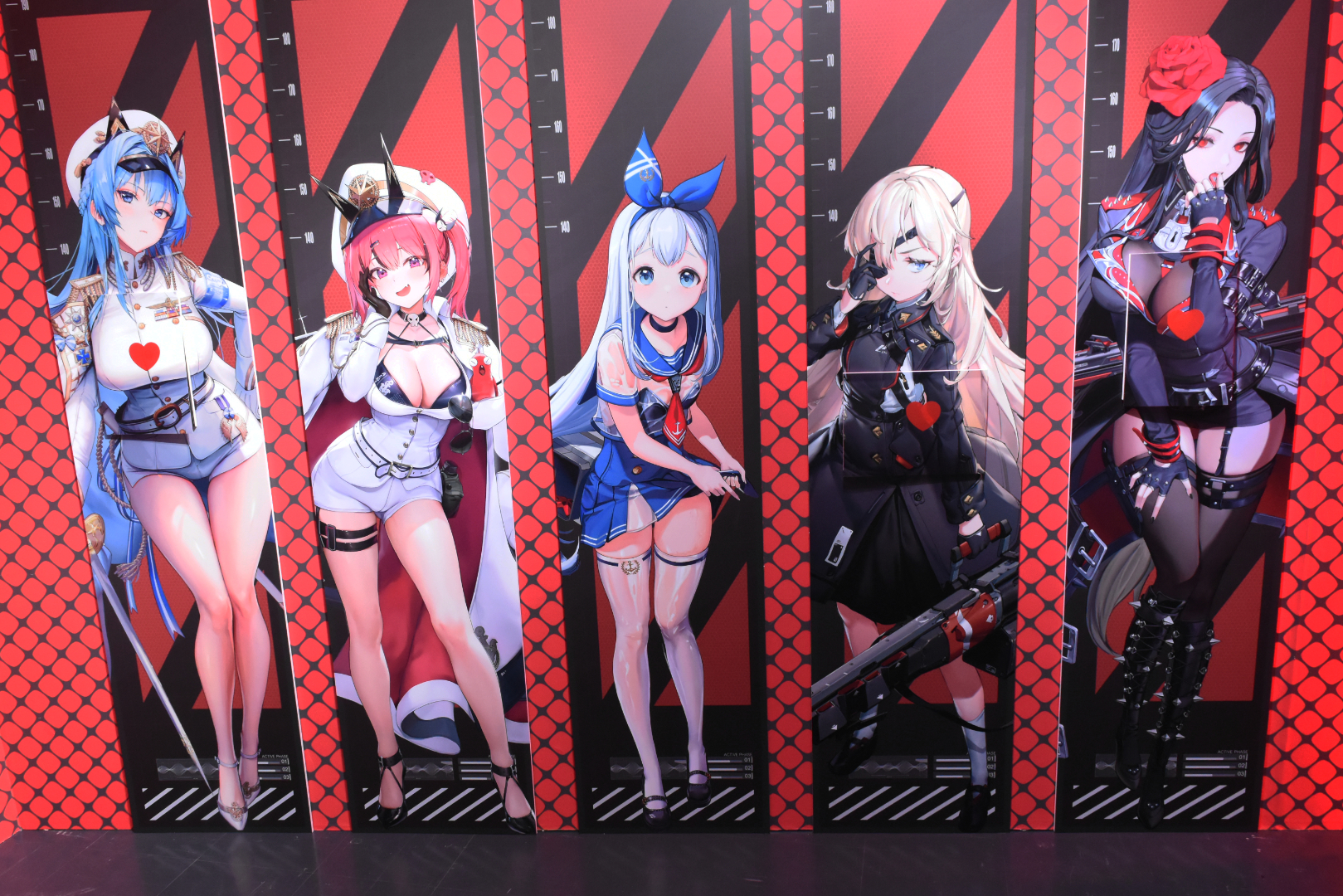 たくさんのニケたちに囲まれた夢のような空間