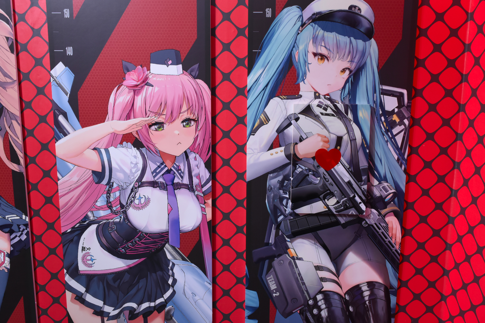 たくさんのニケたちに囲まれた夢のような空間