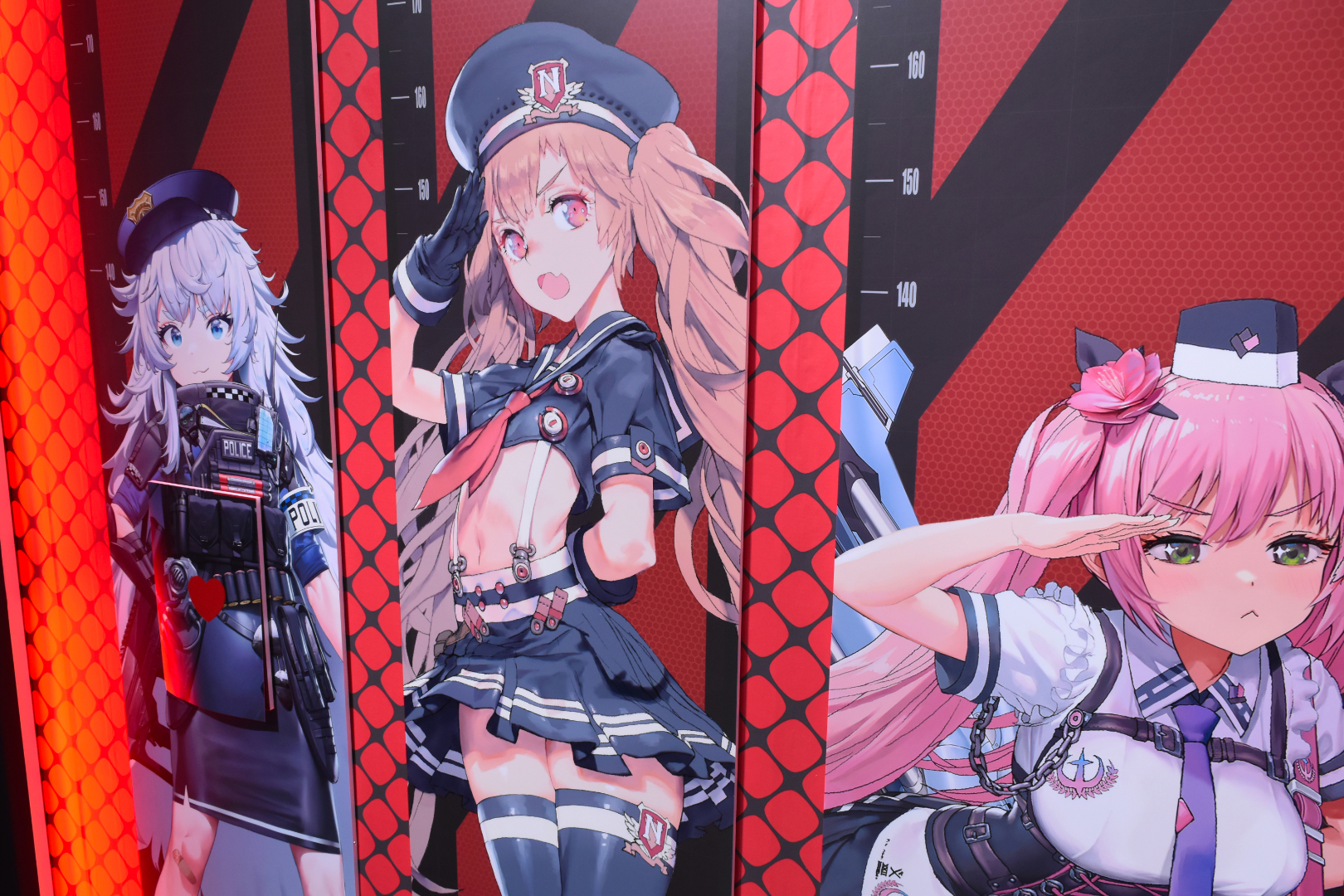 たくさんのニケたちに囲まれた夢のような空間