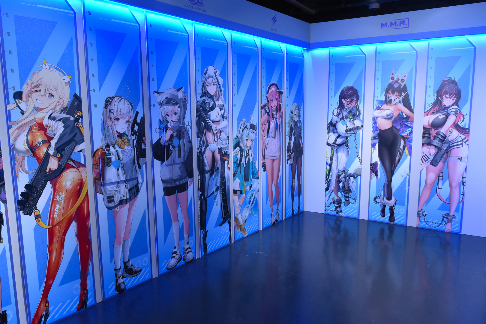 ミシリスのイメージに合ったハイテクノロジーを感じさせるレイアウトデザイン