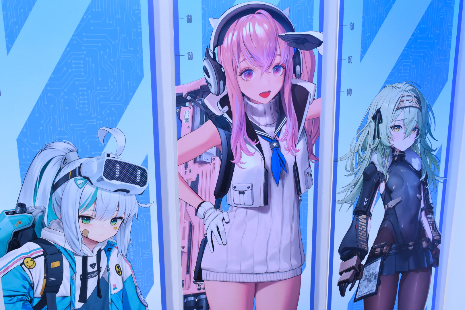 ミシリスのイメージに合ったハイテクノロジーを感じさせるレイアウトデザイン