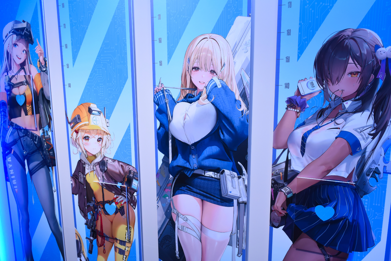 ミシリスのイメージに合ったハイテクノロジーを感じさせるレイアウトデザイン