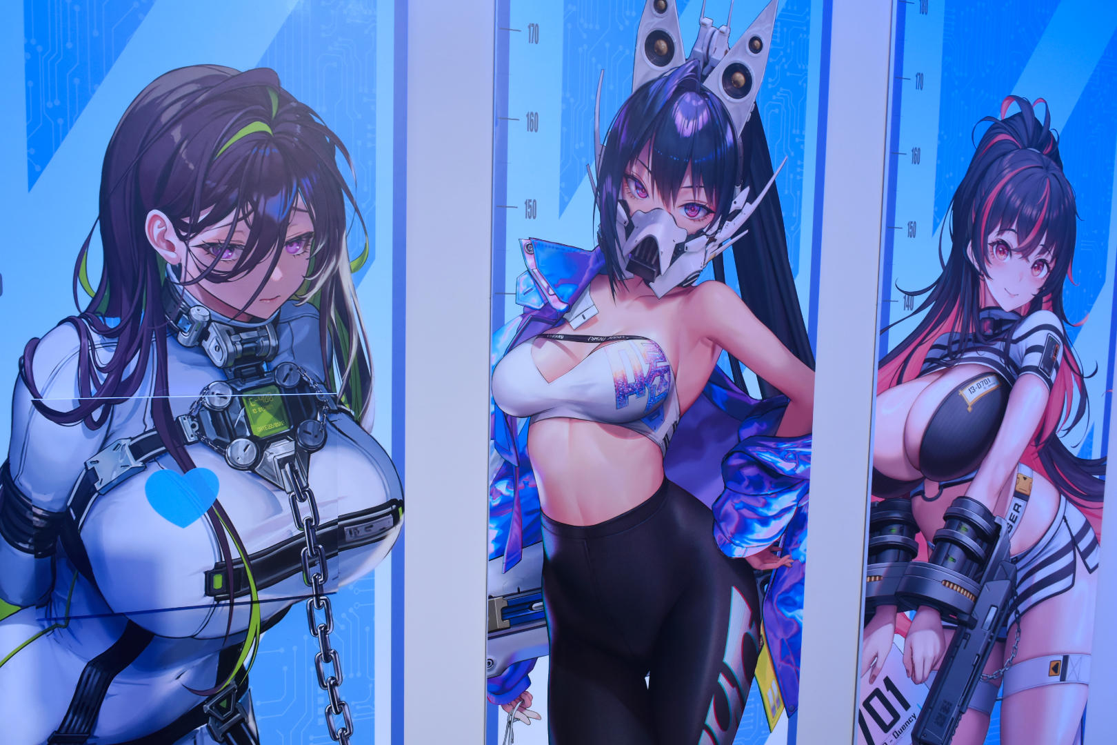 ミシリスのイメージに合ったハイテクノロジーを感じさせるレイアウトデザイン