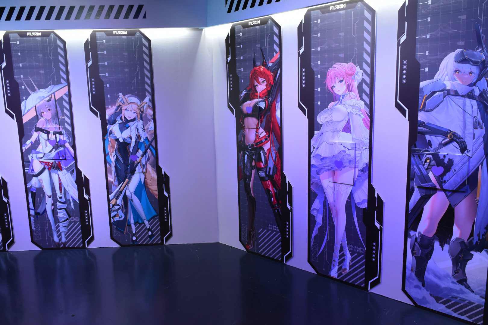 三大企業に所属していないニケなので数は少なめだが、どれも存在感を放っている