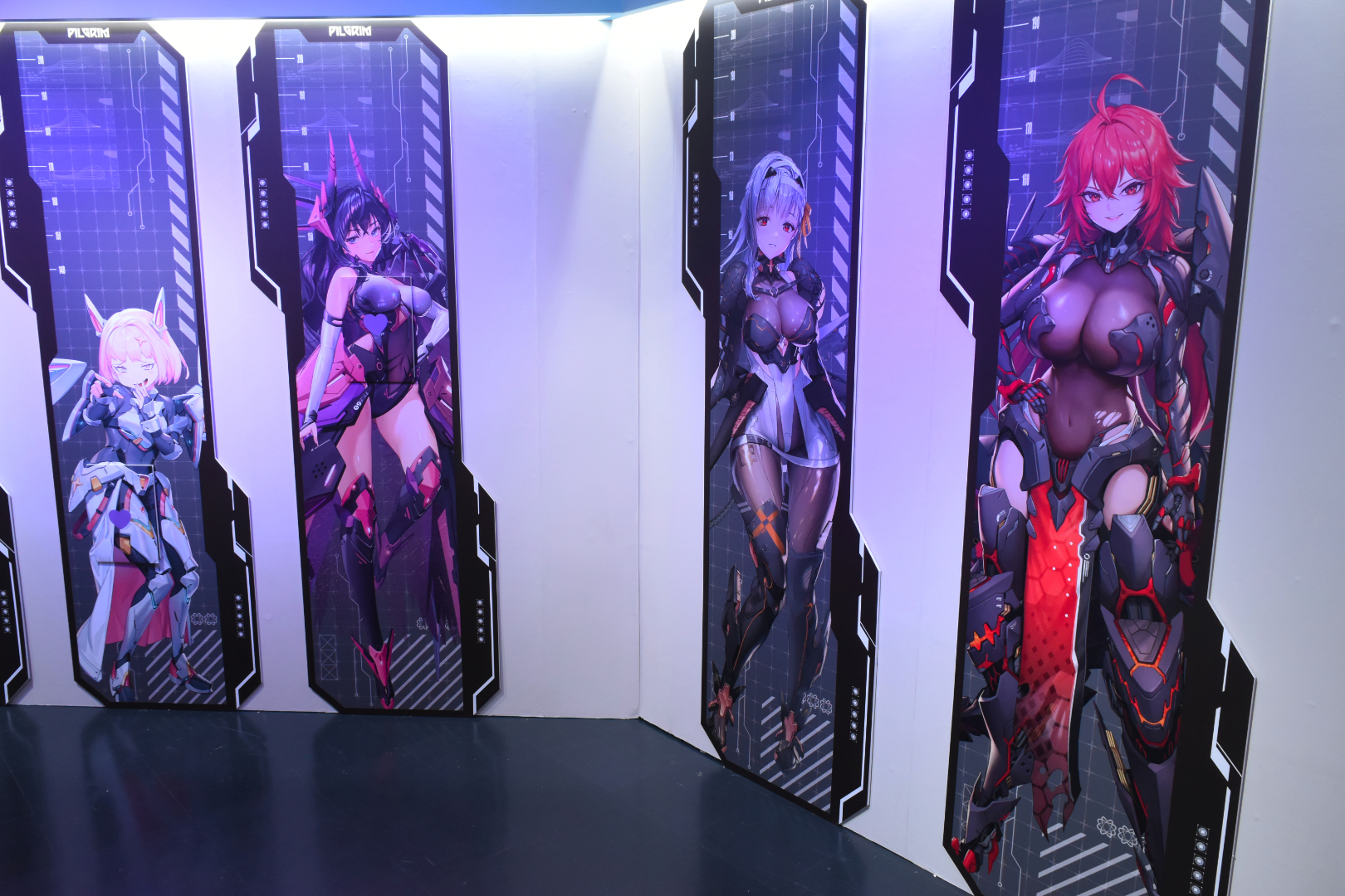 三大企業に所属していないニケなので数は少なめだが、どれも存在感を放っている