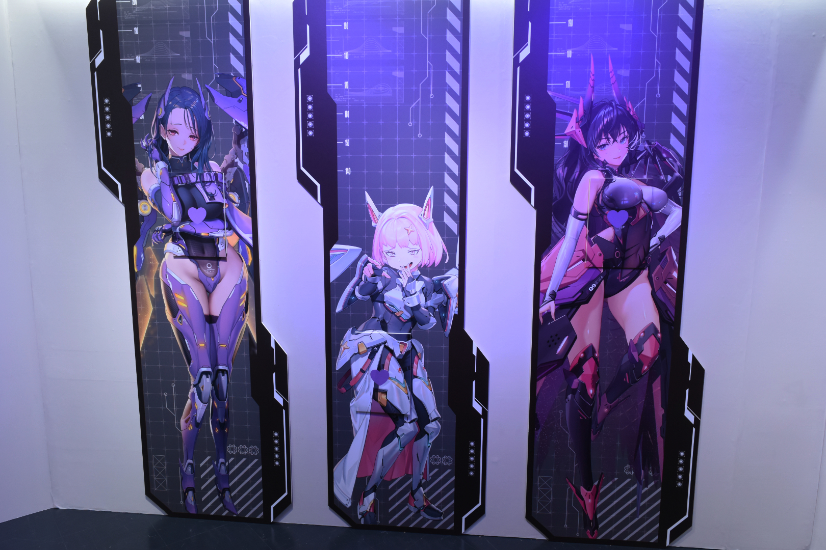 三大企業に所属していないニケなので数は少なめだが、どれも存在感を放っている