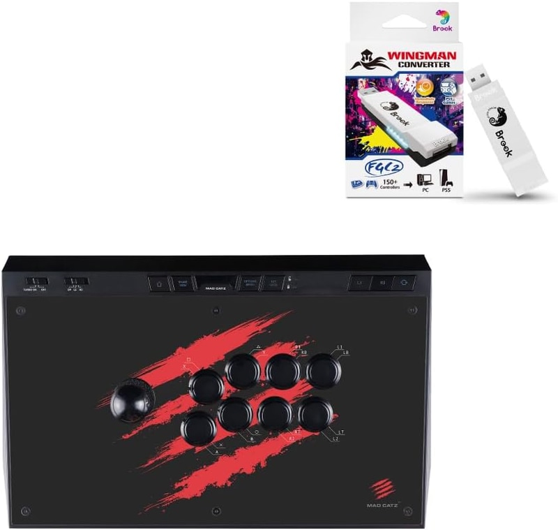 「Mad Catz E.G.O. Arcade Stick」(コンバーターセット)