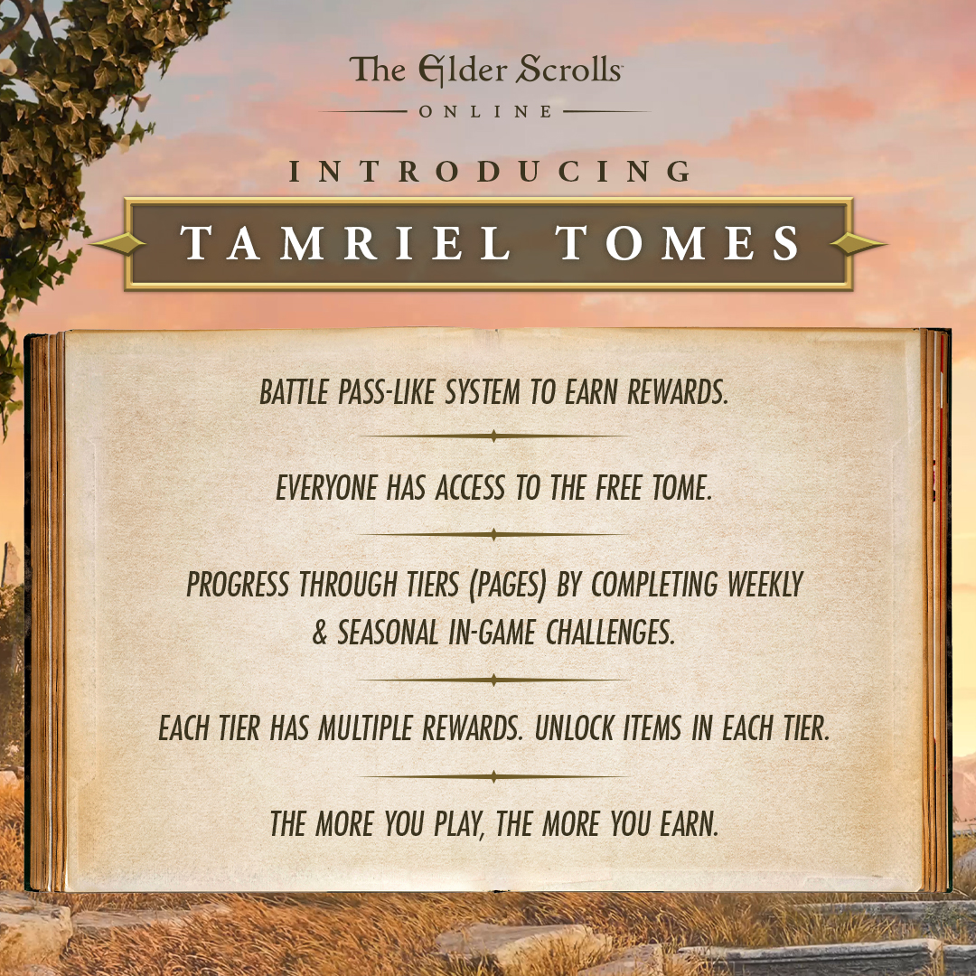 バトルパスシステムの「タムリエルの書」