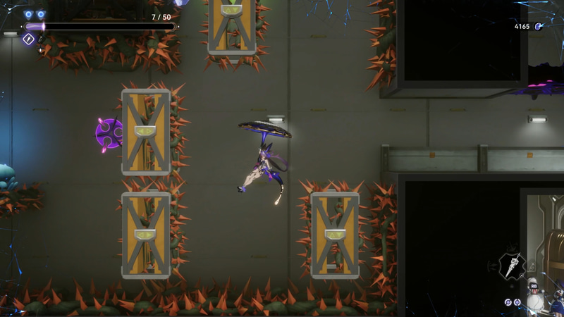 こちらは筆者が1時間以上苦戦したジャンプステージ。今まで覚えたアクションを活用しながらタイミングや方向キーの微調整などを求められるやり応えのあるステージが多いように感じた