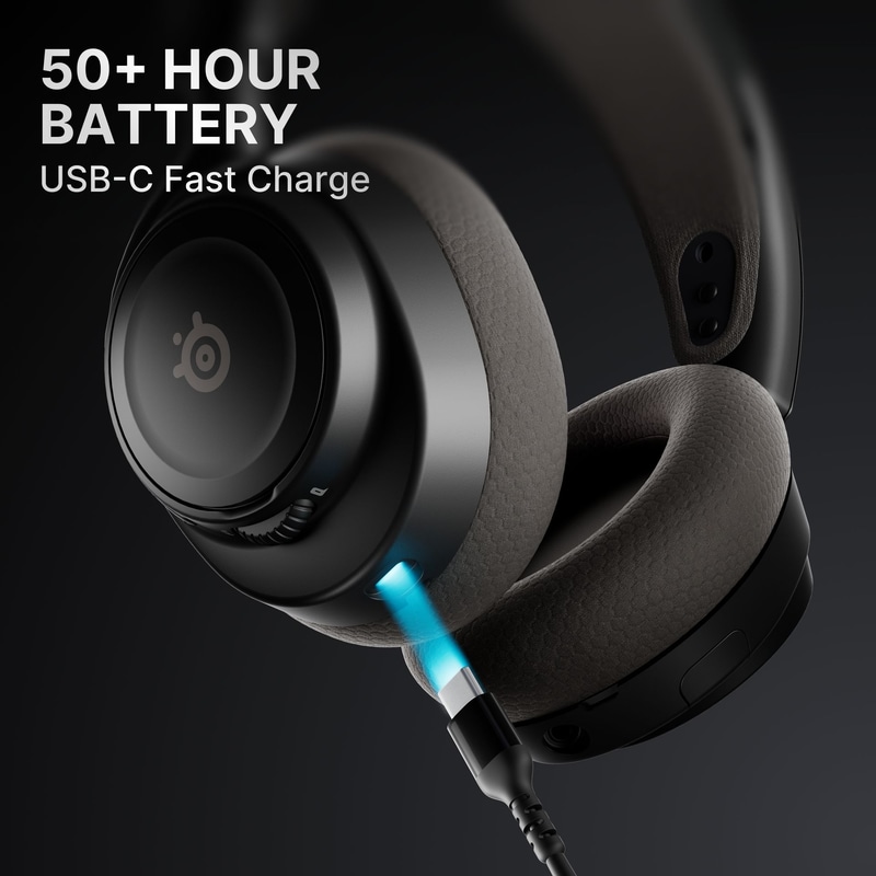 最長50時間の連続使用が可能。さらに高速充電対応で、わずか15分の充電で6時間も稼働する