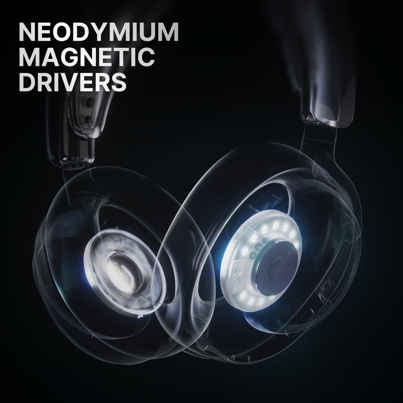 高品質のオーディオドライバーを採用し、迫力のある360度空間オーディオを実現