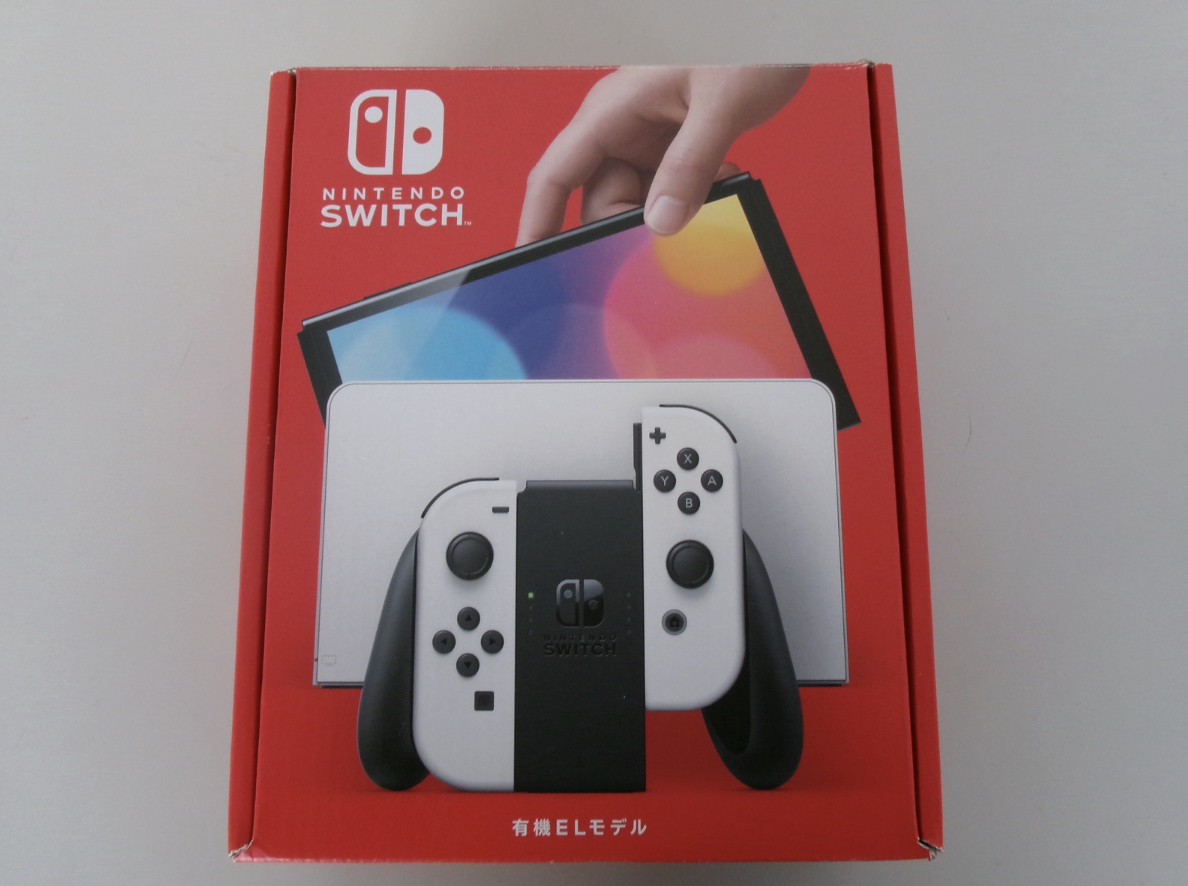 ※Nintendo Switch　有機ELモデル　ソフト付属