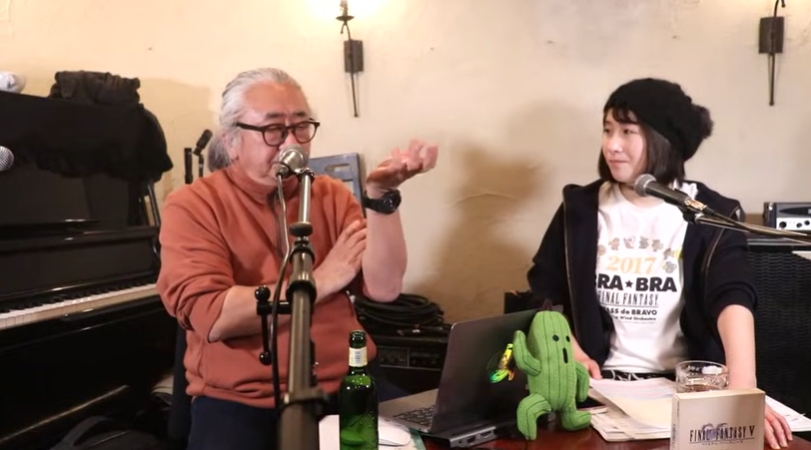 植松伸夫氏と戸塚利絵さん