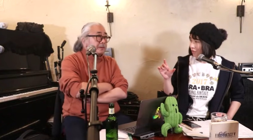 植松伸夫氏と戸塚利絵さん