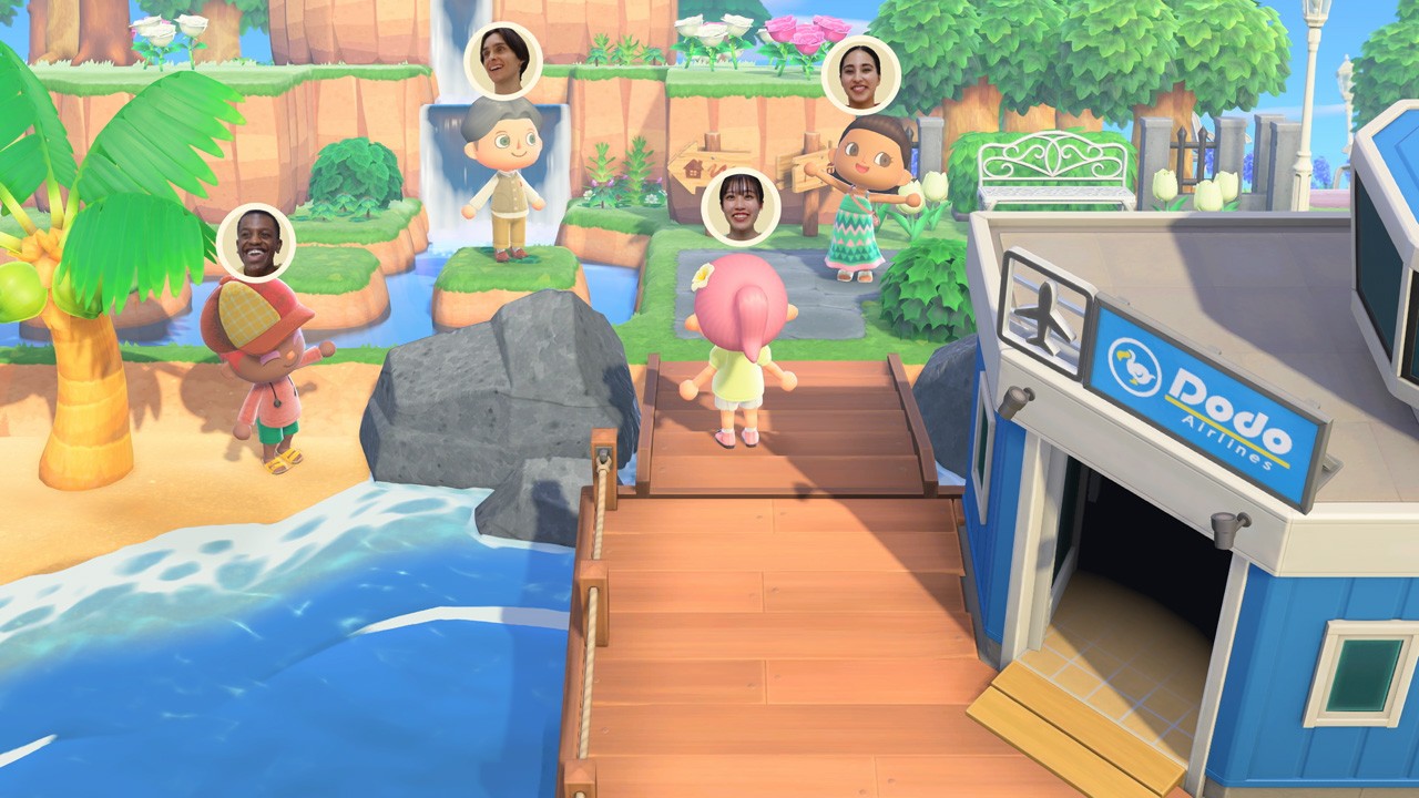 別売りのUSBカメラを使えば、一緒に遊んでいる人の顔がゲームの中に登場する